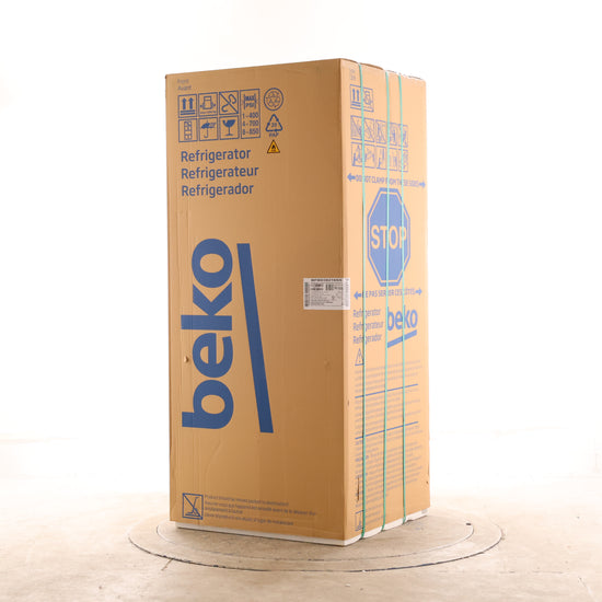 Beko 30 Inch Bottom Freezer Refrigerator with HarvestFresh, Stainless Steel - BFBD30216SS
