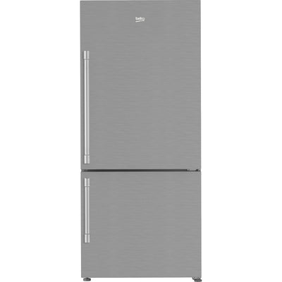Beko 30 Inch Bottom Freezer Refrigerator, Fingerprint-Free Stainless Steel - BFBF30216SS BEKO