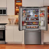 Beko 30 Inch French Door Refrigerator, Fingerprint-Free Stainless Steel - BFFD30216SSIM
