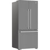 Beko 30 Inch French Door Refrigerator, Fingerprint-Free Stainless Steel - BFFD30216SSIM