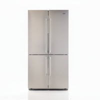 Beko 36 Inch Counter-Depth 4-Door French Door Refrigerator - BFFD3626SS