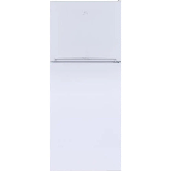 Beko 28 Inch Counter-Depth Top Mount Refrigerator, White - BFTF2716WH-BEKO