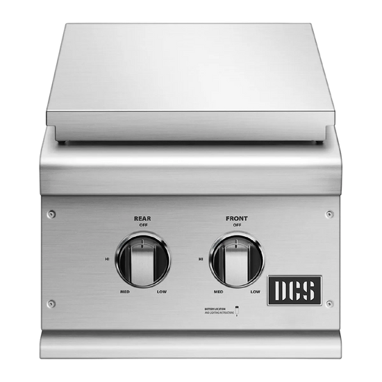 DCS 14" Series 7 Double Side Burner - BGC132-BI-N