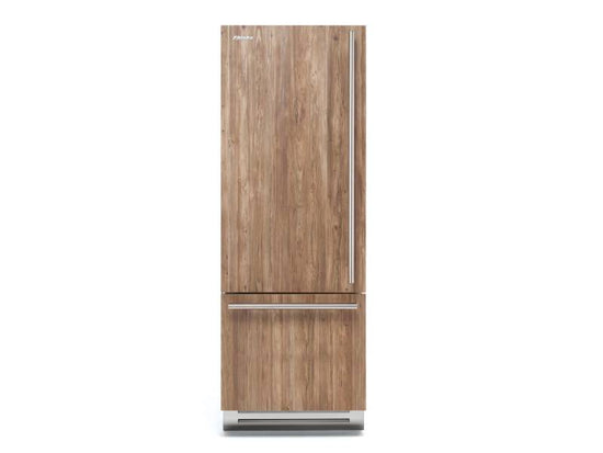 Fhiaba Brilliance Series 24 Inch Interior Left Hinge Overlay Fridge with Freezer - BI24B-LOT