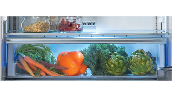 Blomberg 30 Inch Bottom Freezer Refrigerator with 16.2 Cu. Ft. Capacity, Stainless Steel - BRFB1812SSN