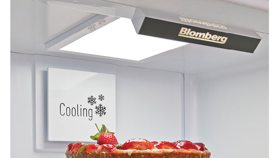 Blomberg 30 Inch Bottom Freezer Refrigerator with 16.2 Cu. Ft. Capacity, Stainless Steel - BRFB1812SSN