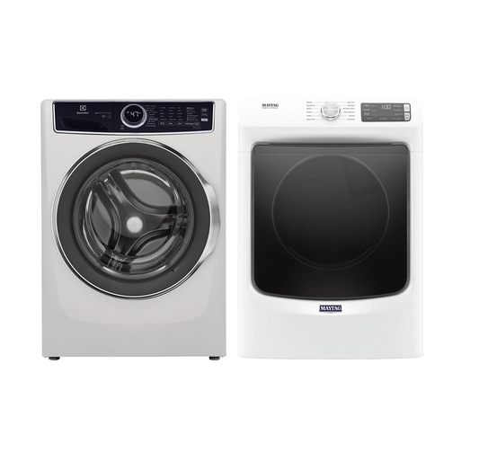 Mix & Match Front Load Set (ELFW7537AW & YMED6630HW) + Extra $50 off at cart!