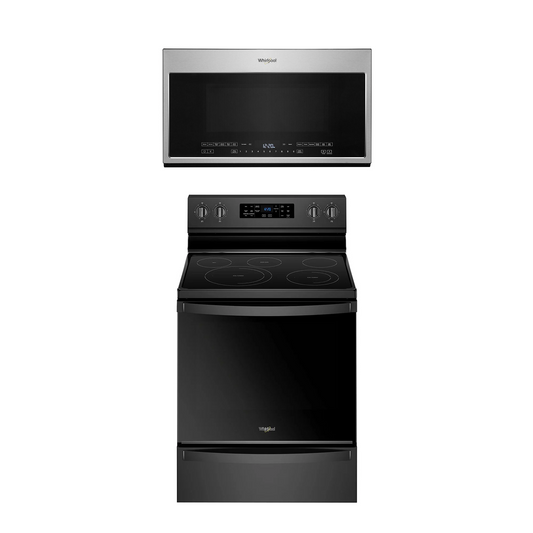 Range OTR combo - Black (YWFE775H0HB & YWMH54521JZ) + Extra $50 off at cart!