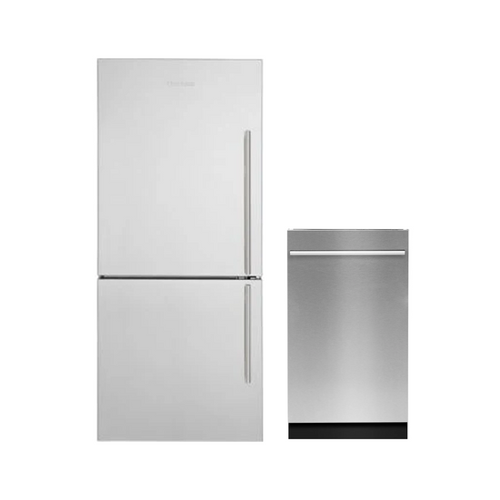 Blomberg Fridge and Dish smaller kitchen (BRFB1812SSLN & DWS51502SS) + Extra $50 off at cart!