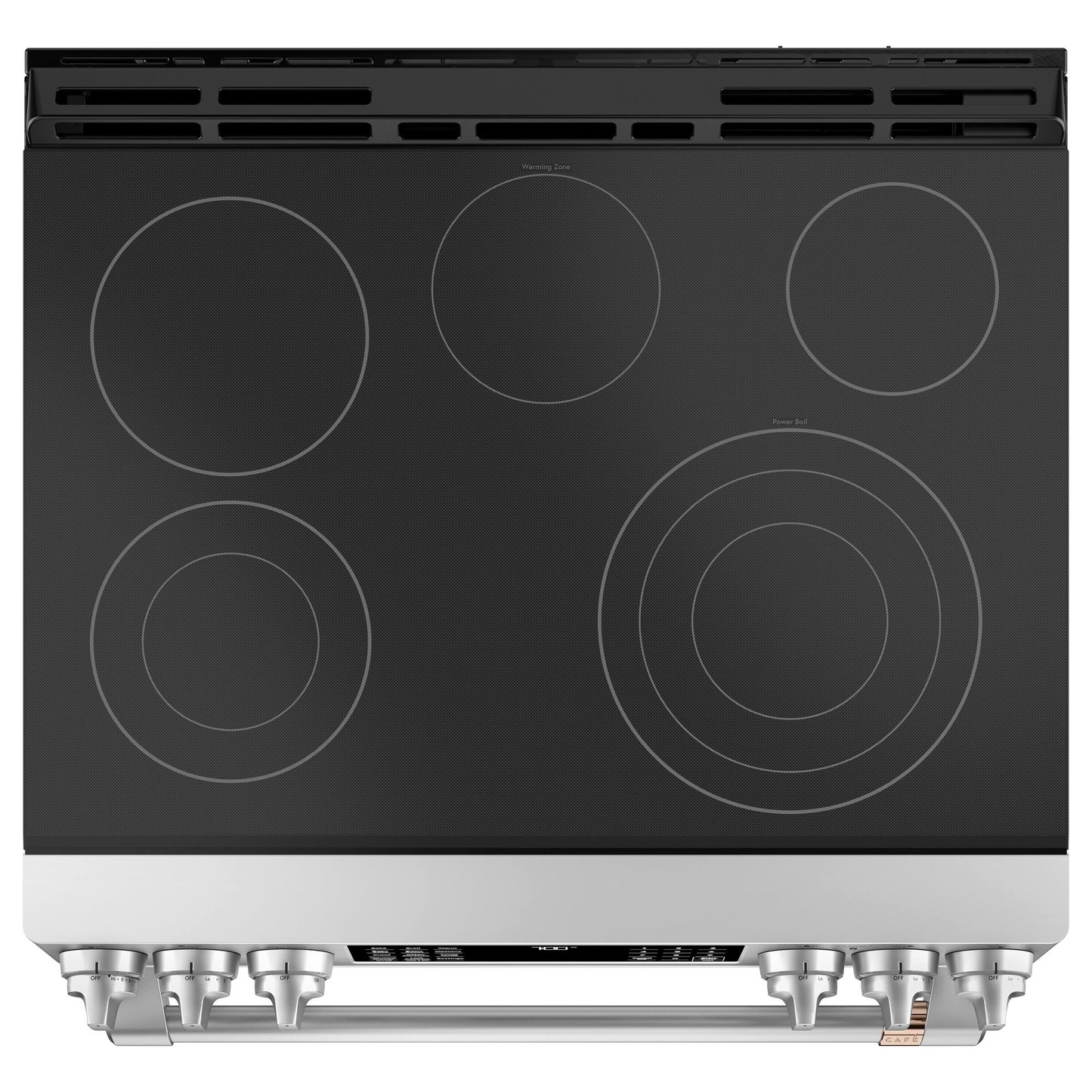 Café™ 30" Slide-In Front Control Radiant and Convection Range Stainless Steel - CCES700P2MS1