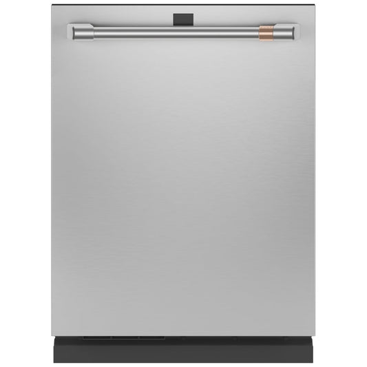 Cafe 24 Inch Fully Integrated Smart Built-In Dishwasher with 16 Place Settings, Stainless Steel - CDT875P2NS1