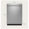 Cafe 24 Inch Built-In Smart Top Control Dishwasher, Stainless Steel - CDT888P2VS1