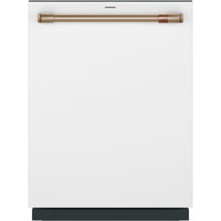 Cafe 24 Inch Fully Integrated Smart Dishwasher with 16 Place Settings, Matte White - CDT888P4VW2