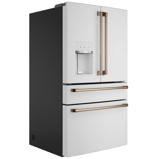 Café 27.8 Cu. Ft. Smart 4-Door French-Door Refrigerator - CVE28DP4NW2