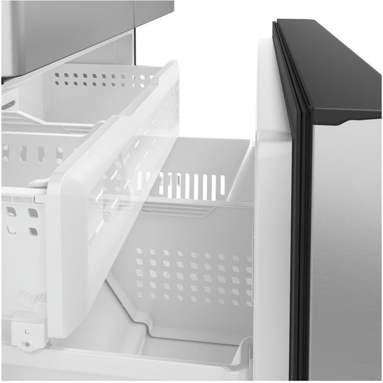 Cafe 36 Inch Counter-Depth French Door Refrigerator with 23.1 Cu. Ft. Capacity - CWE23SP2MS1