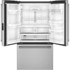 Cafe 36 Inch Counter-Depth French Door Refrigerator with 23.1 Cu. Ft. Capacity - CWE23SP2MS1