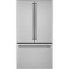 Cafe 36 Inch Counter-Depth French Door Refrigerator with 23.1 Cu. Ft. Capacity - CWE23SP2MS1