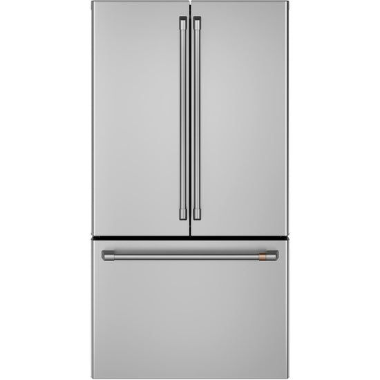 Cafe 36 Inch Counter-Depth French Door Refrigerator with 23.1 Cu. Ft. Capacity - CWE23SP2MS1