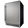 Silhouette 24 Inch Built-In Compact Refrigerator - DAR055D1BSSPR-SD
