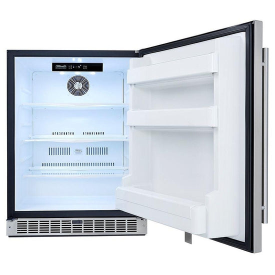 Silhouette 24 Inch Built-In Compact Refrigerator - DAR055D1BSSPR-SD