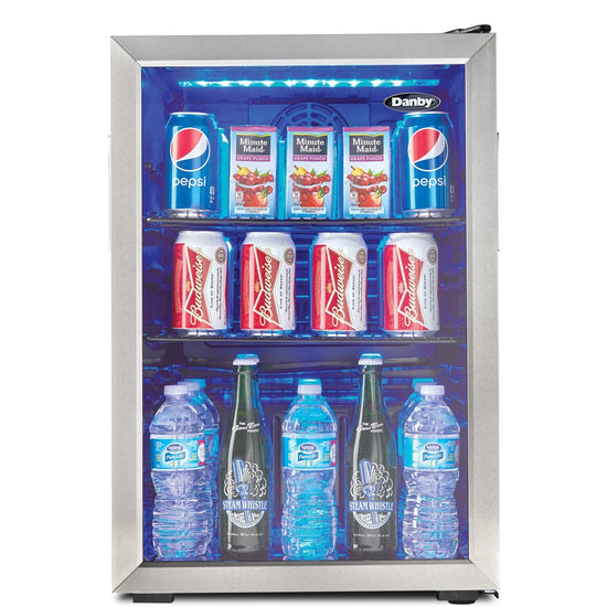Danby 2.6 Cu. Ft. Beverage Center - DBC026A1BSSDB-RF