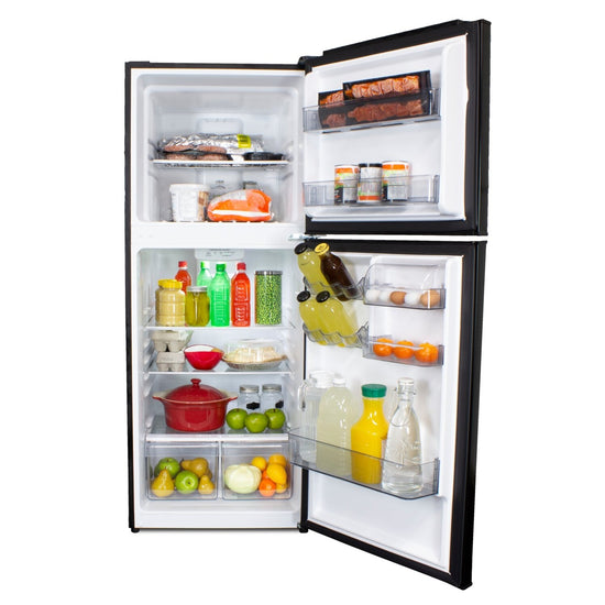 Danby 10.1 Cu. Ft. Top-Freezer Refrigerator, Black - DFF101B1BDB