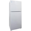Danby 23 Inch Top Freezer Refrigerator, 11.6 cu. ft., White - DFF116B2WDBR