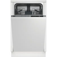 Beko 18 Inch Panel-Ready Slimline Dishwasher - DIS25842-BEKO