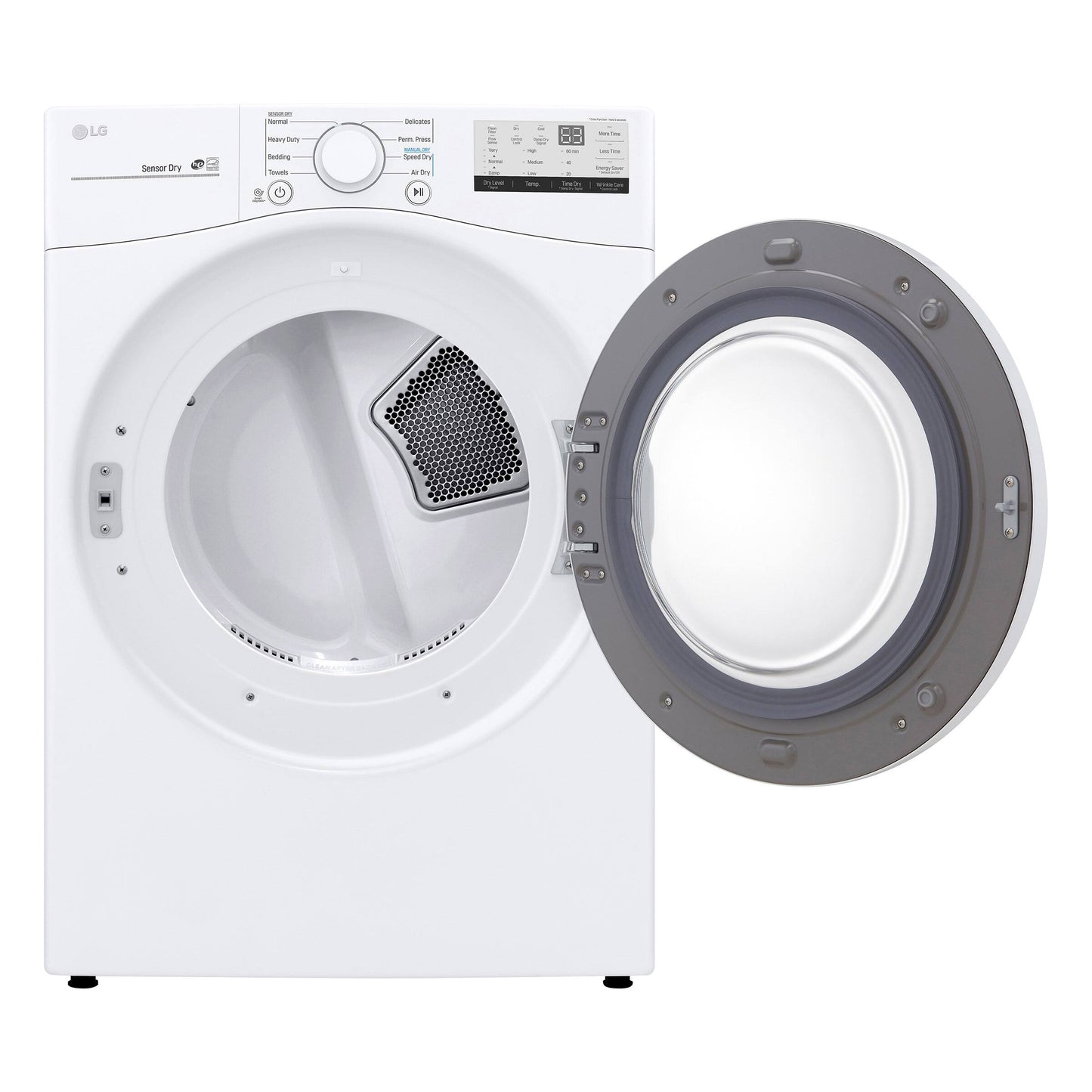 LG WHITE 7.4 CU. FT. ULTRA LARGE CAPACITY ELECTRIC DRYER - DLE3400W