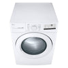 LG 7.4 Cu. Ft. Vented Stackable Electric Dryer with Sensor Dry, White - DLE3400W