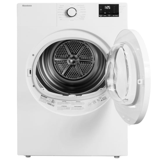 Blomberg 24 Inch Compact Washer 1.9 cu ft & Electric Dryer 3.7 cu ft Bundle - DV17600W/WM72200W