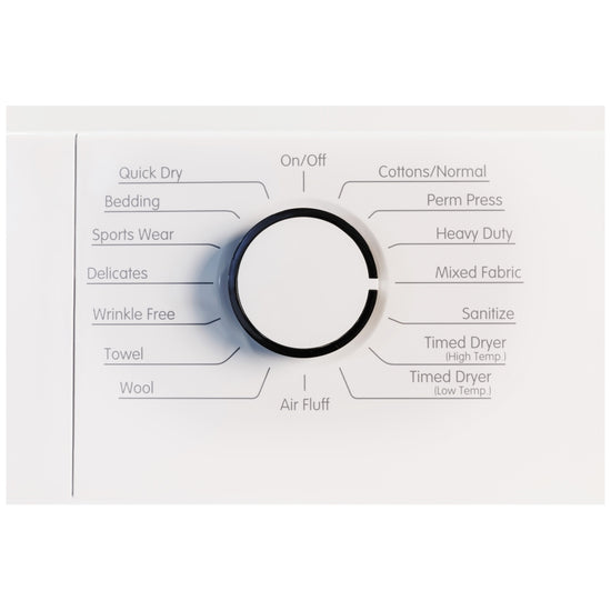 Blomberg 24 Inch Electric Dryer with 3.7 Cu. Ft. Capacity - DV17600W