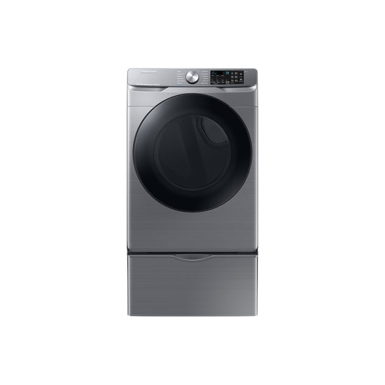Samsung 7.5 cu. ft. Smart Electric Dryer, Platinum - DVE45B6305P