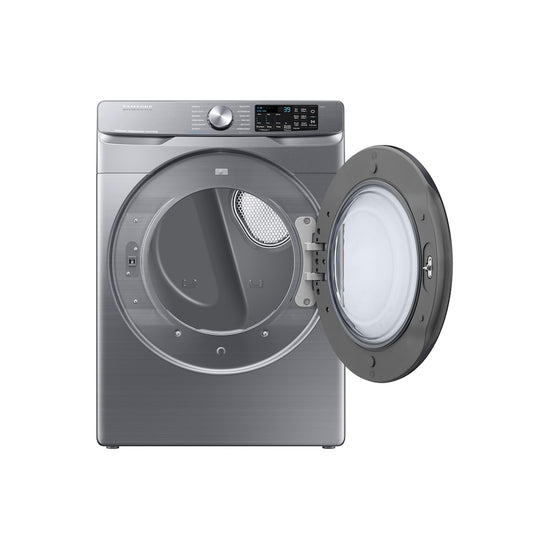 Samsung 7.5 cu. ft. Smart Electric Dryer, Platinum - DVE45B6305P
