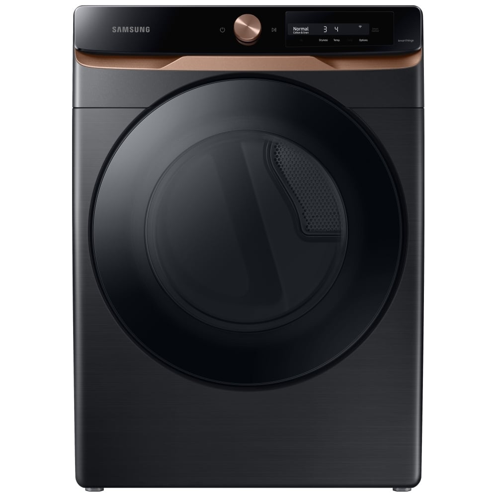 SAMSUNG 7.5 CU. FT ELECTRIC DRYER, BLACK STAINLESS - DVE46BG6500VAC