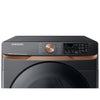 Samsung 7.5 cu. ft. Electric Steam Dryer, Black Stainless Steel - DVE50BG8300VAC