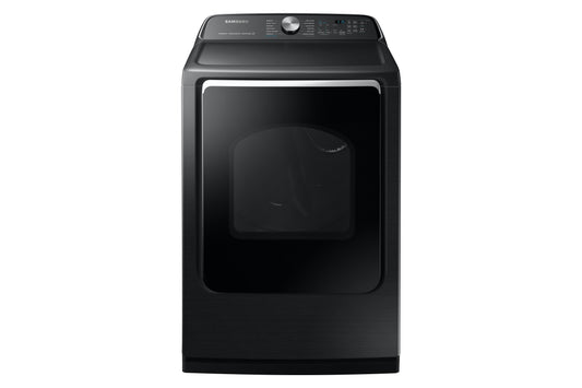 SAMSUNG 7.4 CU. FT ELECTRIC DRYER IN BLACK STAINLESS - DVE52B7650V