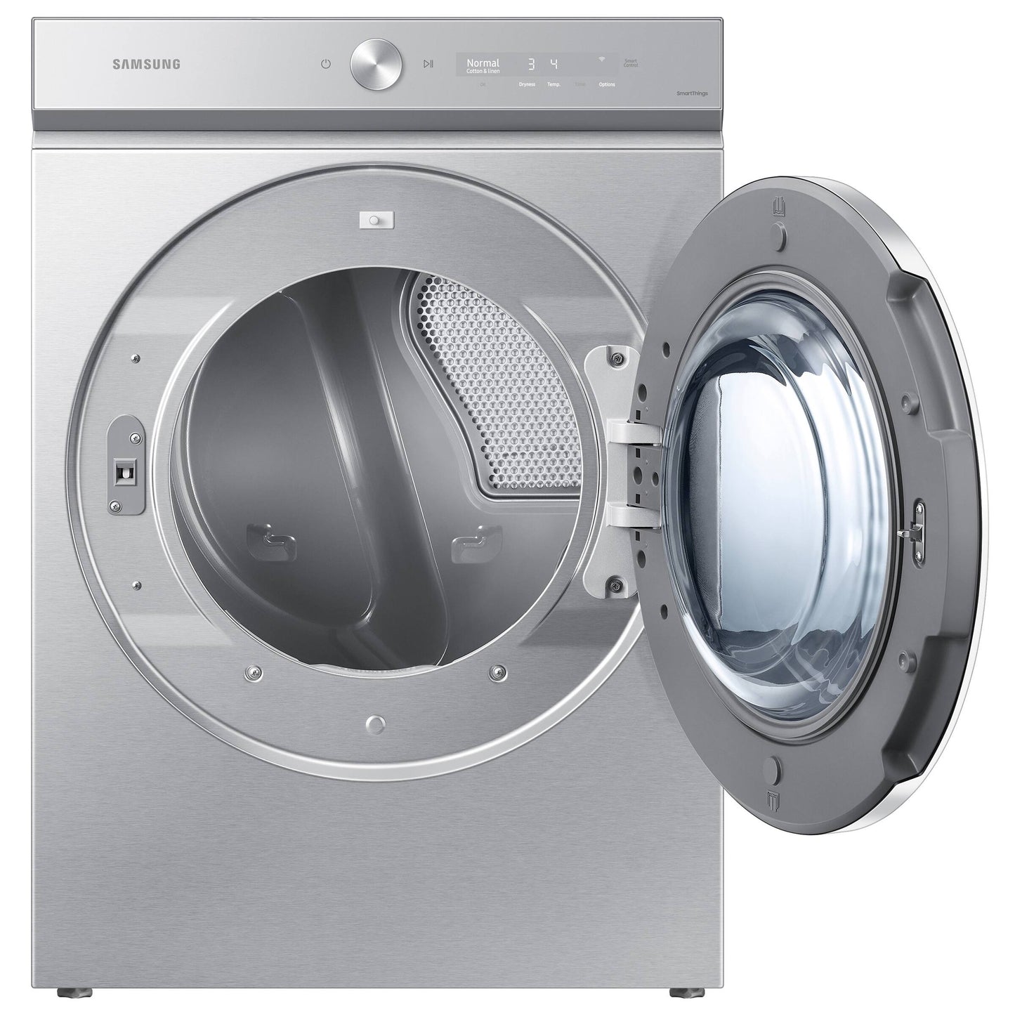 SAMSUNG BESPOKE 27 IN. 7.6 CU. FT STAINLESS STEEL ELECTRIC DRYER WITH STEAM SANITIZE- DVE53BB8900T