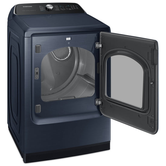 Samsung 7.4 Cu. Ft. Electric Steam Dryer, Navy - DVE54CG7155DAC