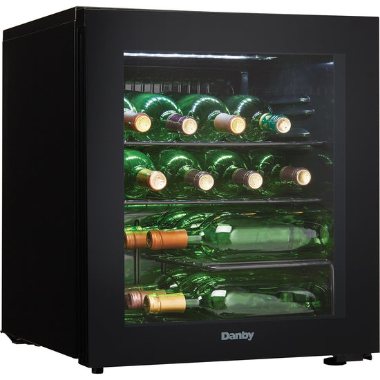 Danby 18 Inch Single Zone Wine Cooler with 16 Bottle Capacity - DWC018A1BDB