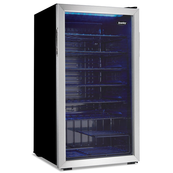 Danby 3.3 Cu. Ft. 36-Bottle Freestanding Wine Cooler - DWC036A1BSSDB-RF
