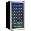 Danby 3.3 Cu. Ft. 36-Bottle Freestanding Wine Cooler - DWC036A1BSSDB-RF