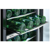 Danby 38-Bottle Dual-Zone Wine Cooler, Stainless Steel - DWC040A3BSSDD-RF