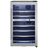Danby 38-Bottle Dual-Zone Wine Cooler, Stainless Steel - DWC040A3BSSDD-RF