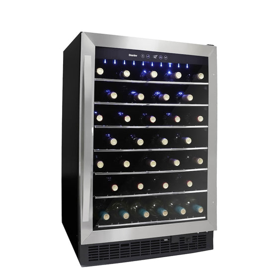 Danby 60-Bottle Built-In Wine Cooler - DWC057A1BSS-RF