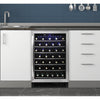 Danby 60-Bottle Built-In Wine Cooler - DWC057A1BSS-RF