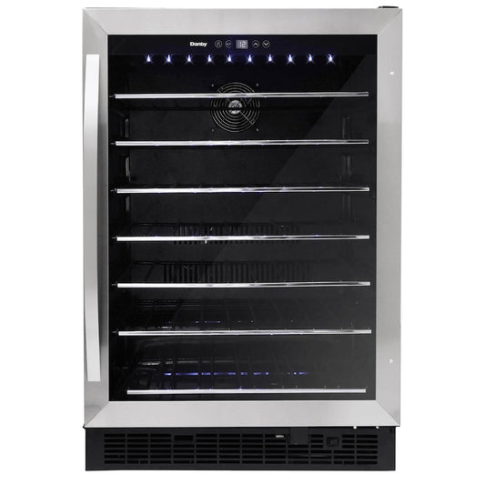 Danby 60-Bottle Built-In Wine Cooler - DWC057A1BSS-RF