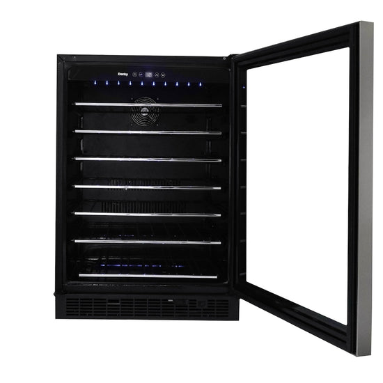 Danby 60-Bottle Built-In Wine Cooler - DWC057A1BSS-RF