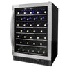 Danby 60-Bottle Built-In Wine Cooler - DWC057A1BSS-RF