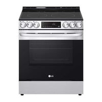 LG 30 Inch Slide-In Electric Range with 6.3 cu. ft. Capacity, Stainless Steel - LSEL633CF